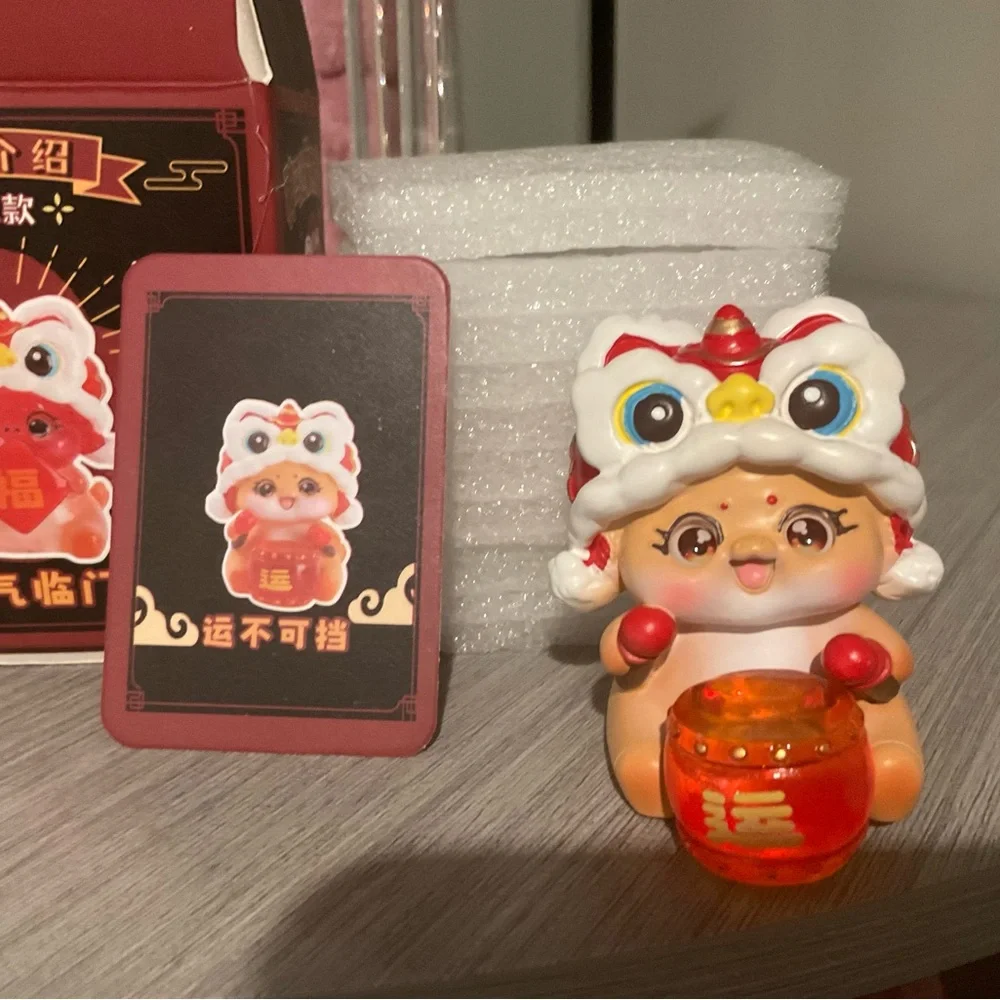 Good Fortune is Here Confirmed Light Up Figurine - Picture 2 of 5